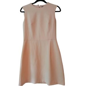 French Connection PINK Classic New Cocktail Work Shift Sleeveless Dress-size 6